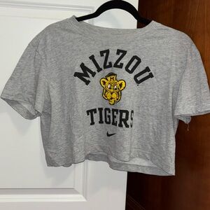 Mizzou Tigers Nike cropped tshirt